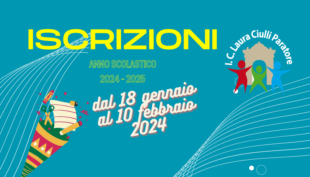 Iscrizioni per l’anno scolastico 2024/2025